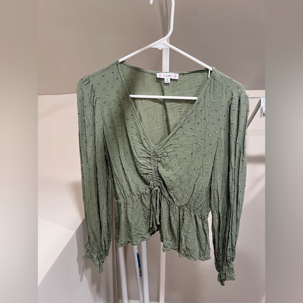 Francesca’s long sleeve blouse